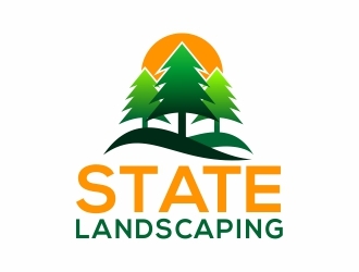 State Landscaping logo design by MonkDesign