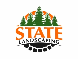 State Landscaping logo design by MonkDesign