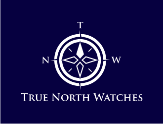 Logo will be a compass/ Company name True North Watches logo design by Franky.