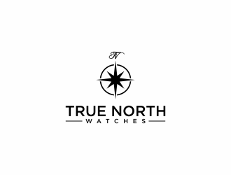 Logo will be a compass/ Company name True North Watches logo design by Editor