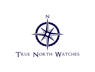 Logo will be a compass/ Company name True North Watches logo design by BlessedArt