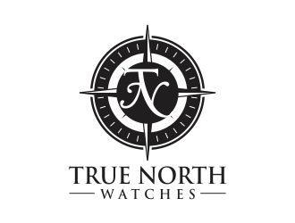 Logo will be a compass/ Company name True North Watches logo design by rokenrol