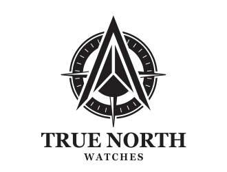 Logo will be a compass/ Company name True North Watches logo design by rokenrol