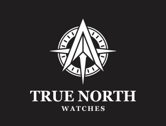 Logo will be a compass/ Company name True North Watches logo design by rokenrol