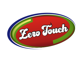 zero touch  logo design by Greenlight