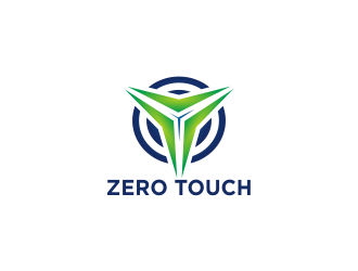 zero touch  logo design by Greenlight