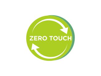 zero touch  logo design by Greenlight