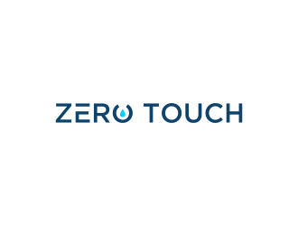 zero touch  logo design by salis17