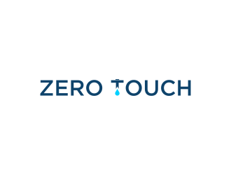 zero touch  logo design by salis17