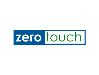 zero touch  logo design by BintangDesign