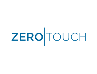 zero touch  logo design by rief