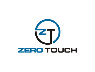 zero touch  logo design by rief