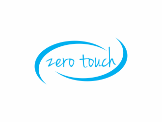 zero touch  logo design by hopee