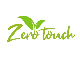 zero touch  logo design by AamirKhan