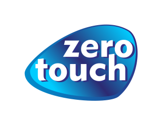 zero touch  logo design by serprimero