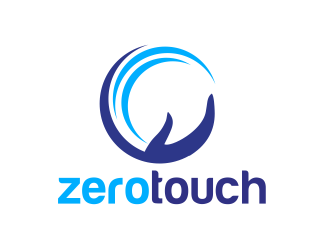 zero touch  logo design by serprimero