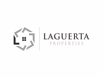 Laguerta Properties  logo design by langitBiru