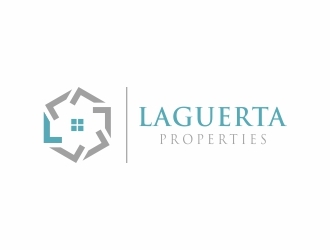 Laguerta Properties  logo design by langitBiru