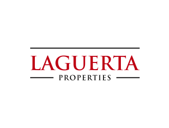 Laguerta Properties  logo design by scolessi