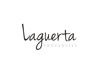 Laguerta Properties  logo design by Inaya