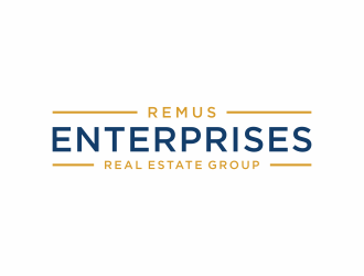 Remus Enterprises Real Estate Group logo design by bombers