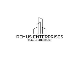 Remus Enterprises Real Estate Group logo design by my!dea