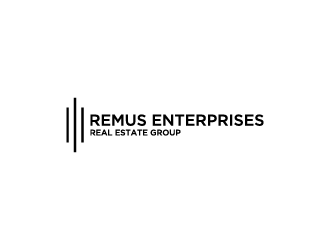 Remus Enterprises Real Estate Group logo design by wongndeso