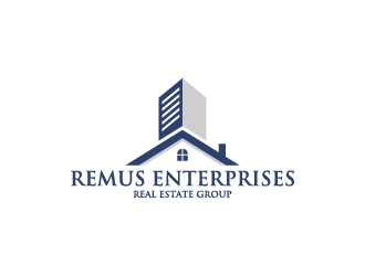 Remus Enterprises Real Estate Group logo design by wongndeso