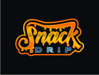 Snack Drip  logo design by bricton