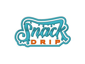 Snack Drip  logo design by bricton