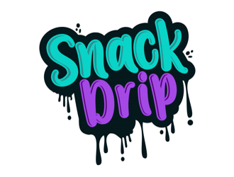 Snack Drip  logo design by coco