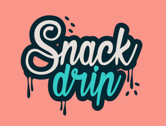 Snack Drip  logo design by serprimero