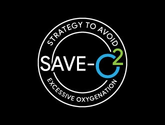 Strategy to Avoid Excessive Oxygenation (SAVE-O2) logo design by MonkDesign