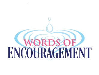 Words Of Encouragement  logo design by jaize