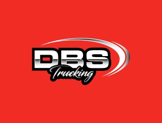 DBS Trucking logo design by wongndeso