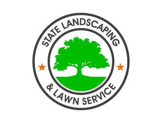 State Landscaping logo design by MarkindDesign