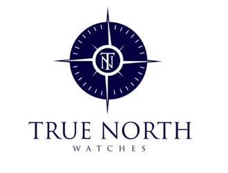 Logo will be a compass/ Company name True North Watches logo design by nikkl