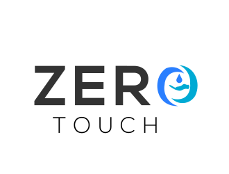 zero touch  logo design by Rossee