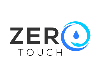 zero touch  logo design by Rossee