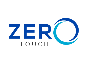 zero touch  logo design by Rossee