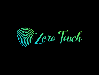 zero touch  logo design by Gwerth