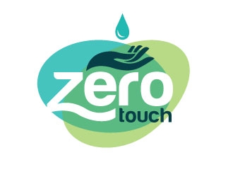 zero touch  logo design by REDCROW