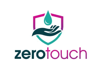 zero touch  logo design by REDCROW