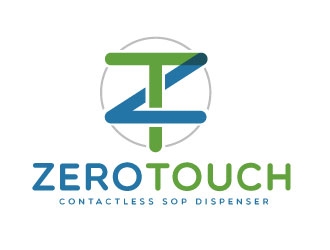 zero touch  logo design by REDCROW