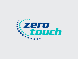 zero touch  logo design by ubai popi