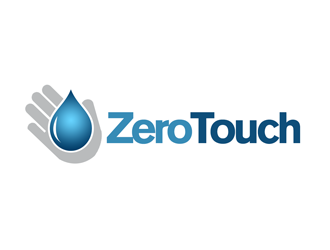 zero touch  logo design by kunejo