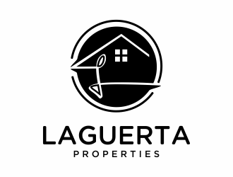 Laguerta Properties  logo design by Mahrein