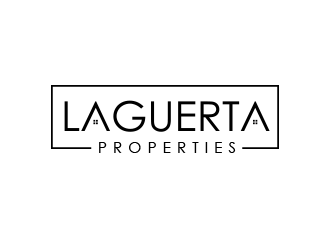 Laguerta Properties  logo design by BeDesign