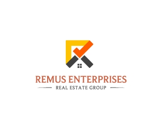 Remus Enterprises Real Estate Group logo design by nehel