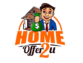 Home Offer 2 U logo design by DreamLogoDesign